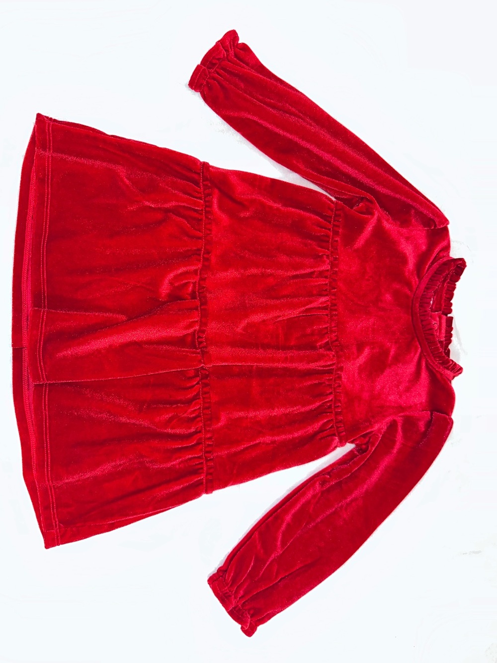 12-18 Month velvet red dress